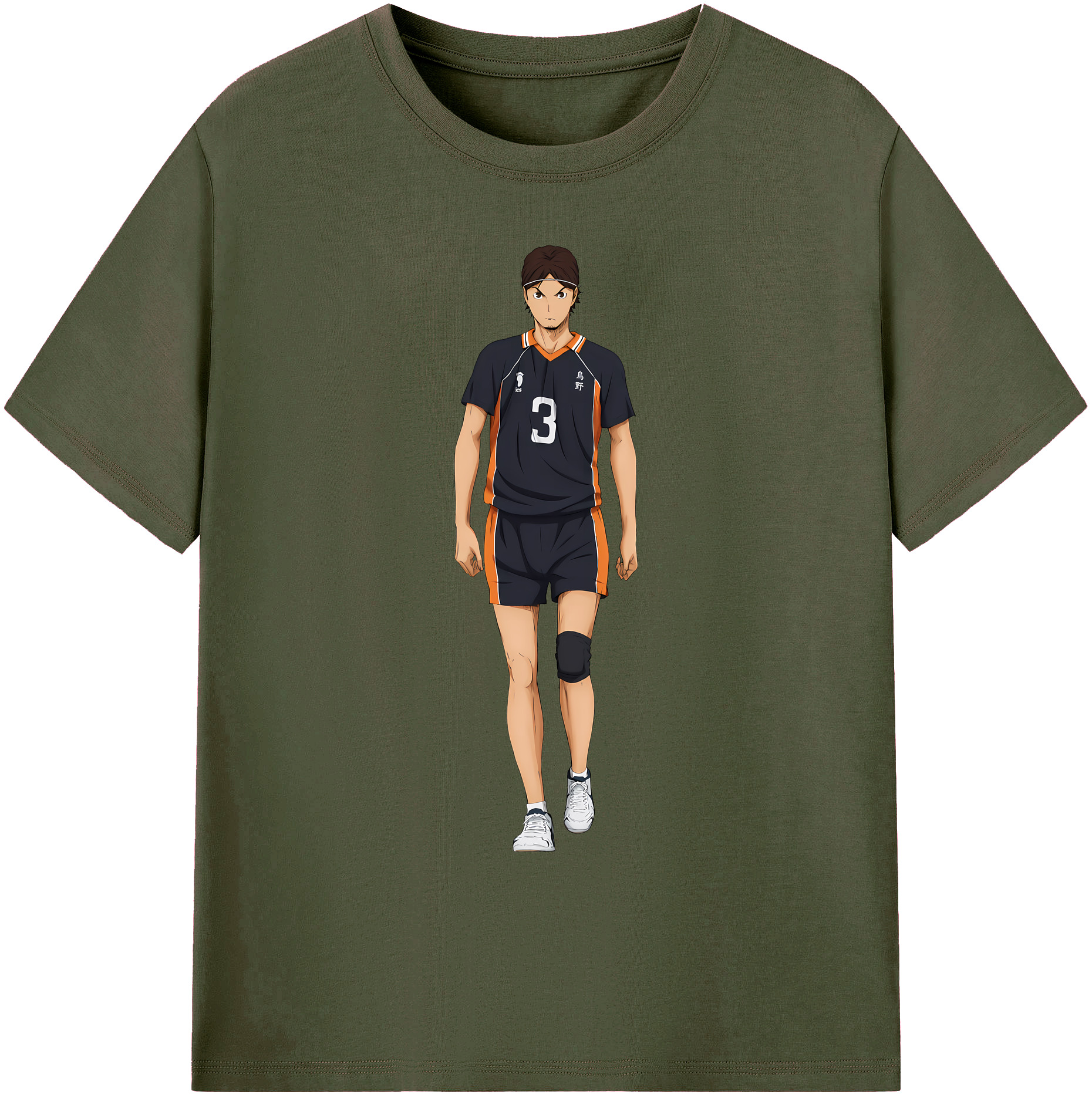 （画像用） ハイキュー!! Haikyu!! 綿100％ メンズ半袖Tシャツ｜肌触りやわらか＆通気性